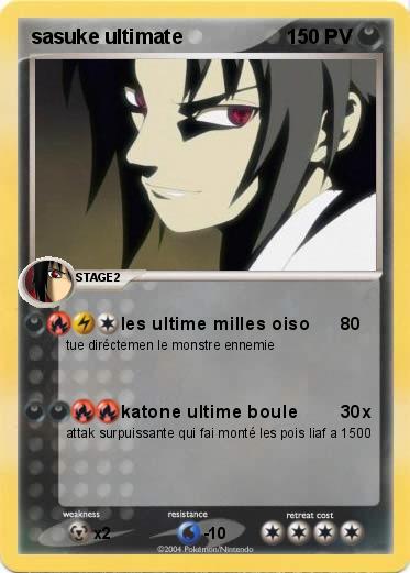 Pokemon sasuke ultimate 