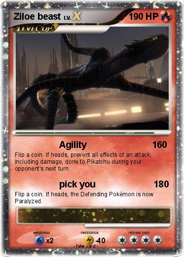 Pokemon Ziloe beast