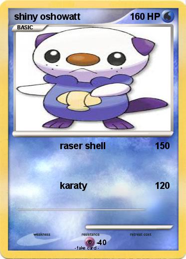 Pokemon shiny oshowatt