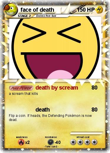 Pokemon face of death
