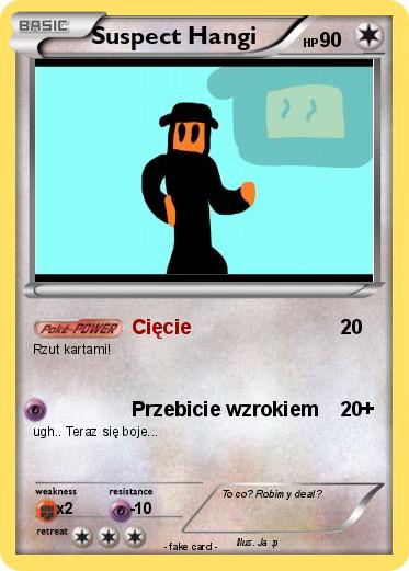 Pokemon Suspect Hangi