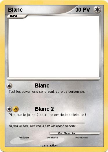 Pokemon Blanc