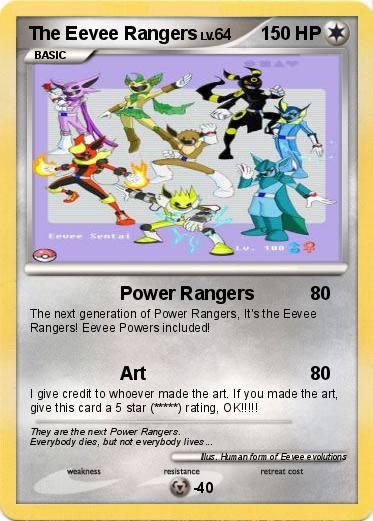 Pokemon The Eevee Rangers
