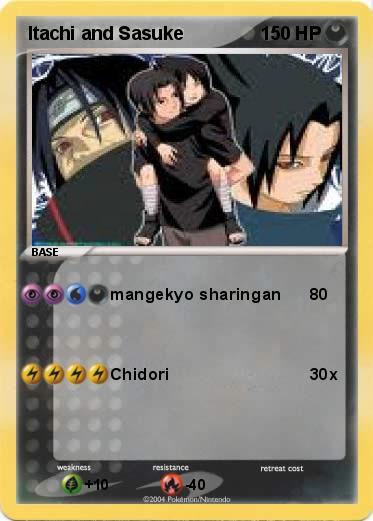 Pokemon Itachi and Sasuke