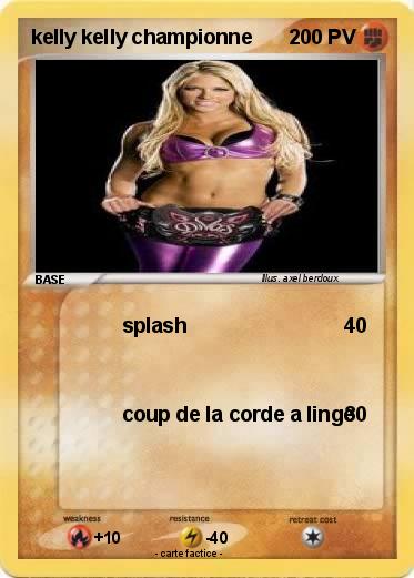 Pokemon kelly kelly championne