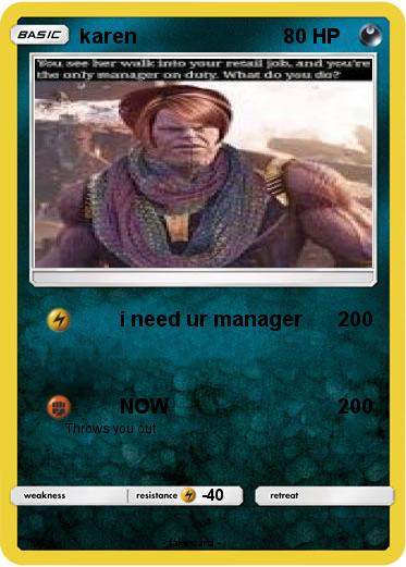 Pokemon karen