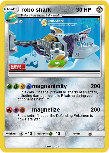 Pokemon robo shark