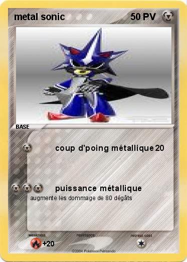 Pokemon metal sonic