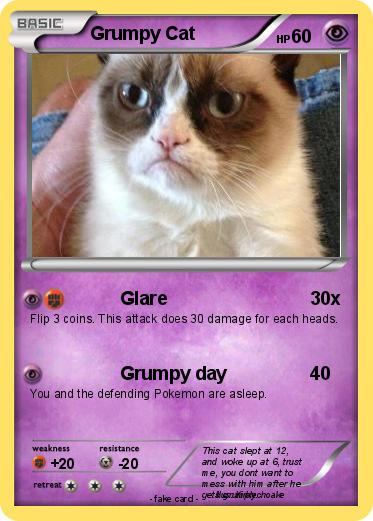 Pokemon Grumpy Cat