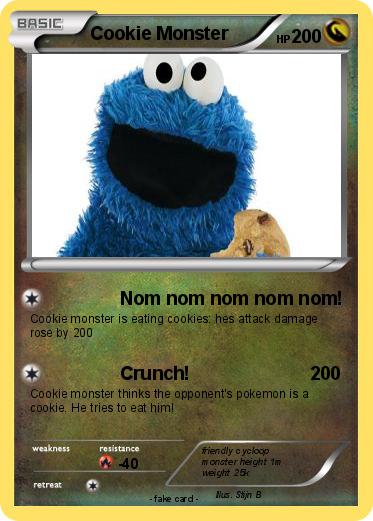 Pokemon Cookie Monster