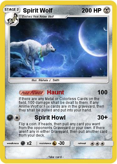 Pokemon Spirit Wolf