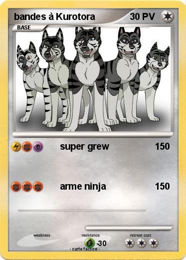 Pokemon bandes à Kurotora