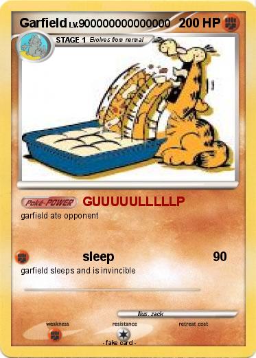 Pokemon Garfield