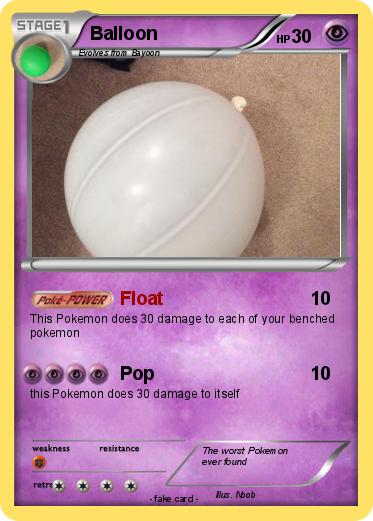 Pokemon Balloon