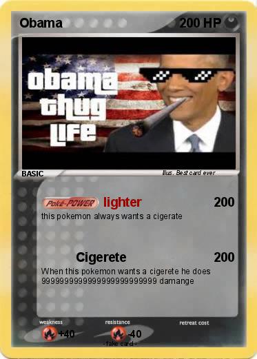 Pokemon Obama