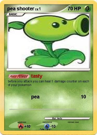Pokemon pea shooter