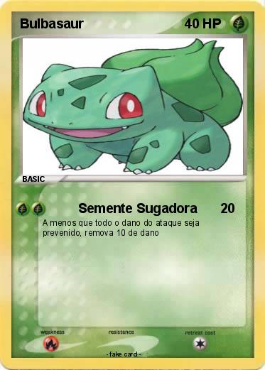 Pokemon Bulbasaur