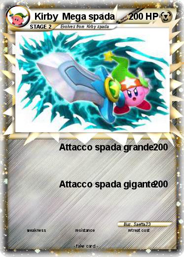 Pokemon Kirby  Mega spada
