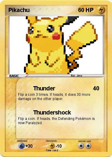 Pokemon Pikachu