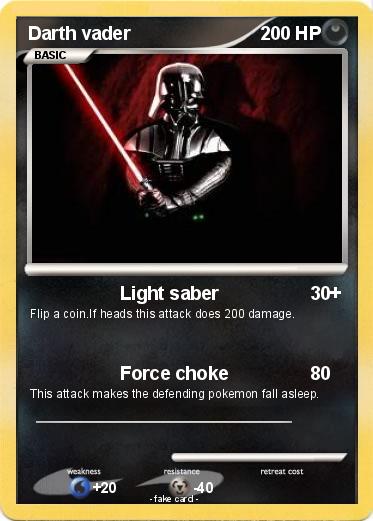 Pokemon Darth vader