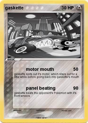 Pokemon gaskette