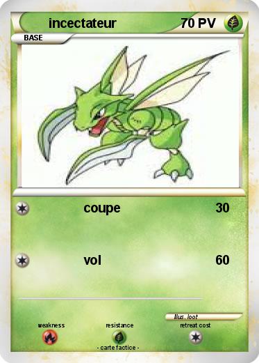 Pokemon incectateur