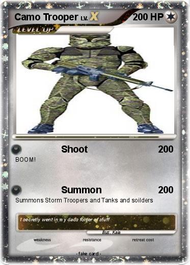Pokemon Camo Trooper