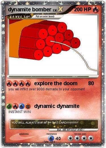 Pokemon dynamite bomber