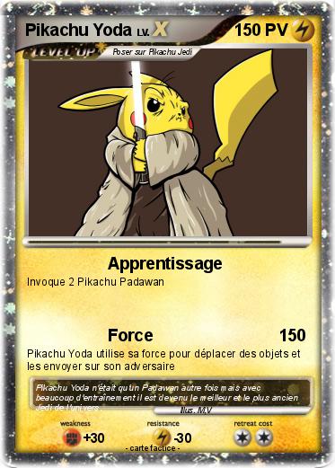 Pokemon Pikachu Yoda