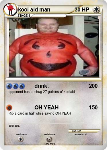 Pokemon kool aid man