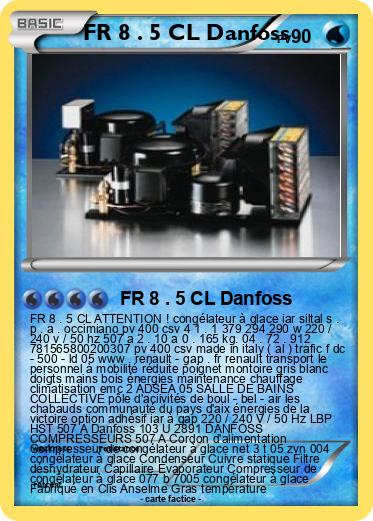 Pokemon FR 8 . 5 CL Danfoss