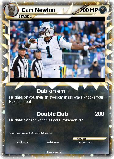 Pokemon Cam Newton