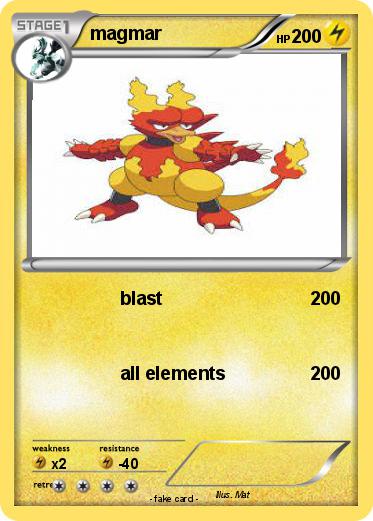 Pokemon magmar