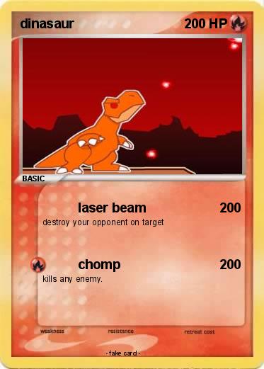 Pokemon dinasaur