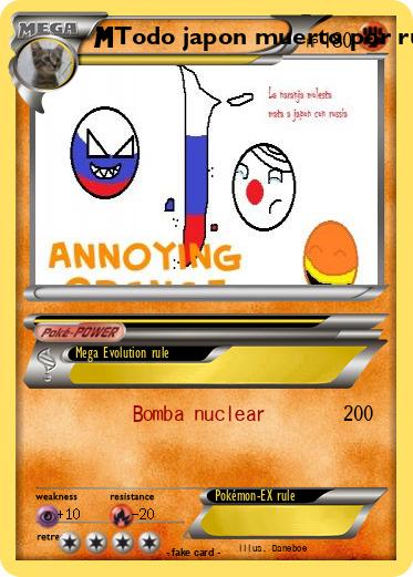 Pokemon Todo japon muerto por russia