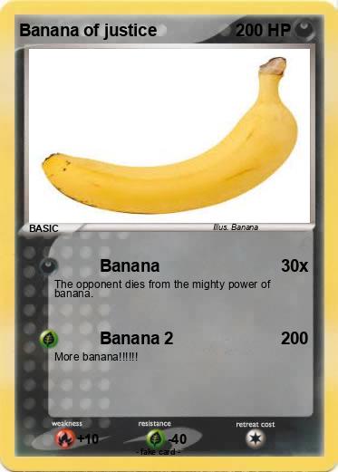 Pokemon Banana of justice
