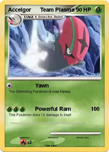 Pokemon Accelgor      Team Plasma
