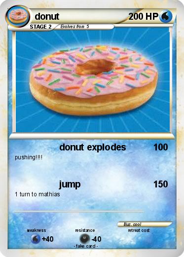 Pokemon donut