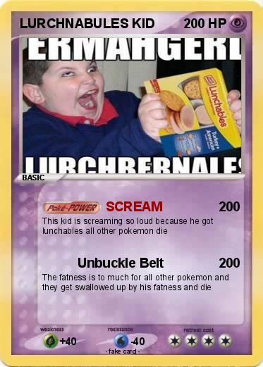 Pokemon LURCHNABULES KID