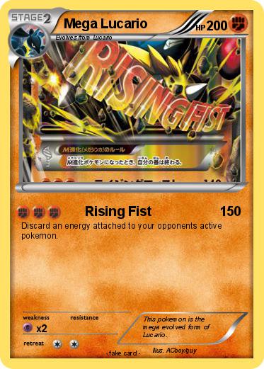 Pokemon Mega Lucario