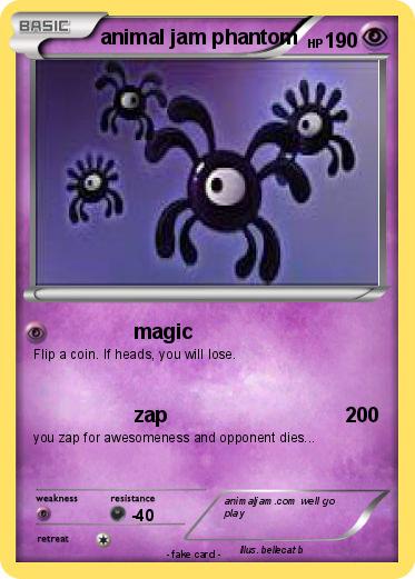 Pokemon animal jam phantom