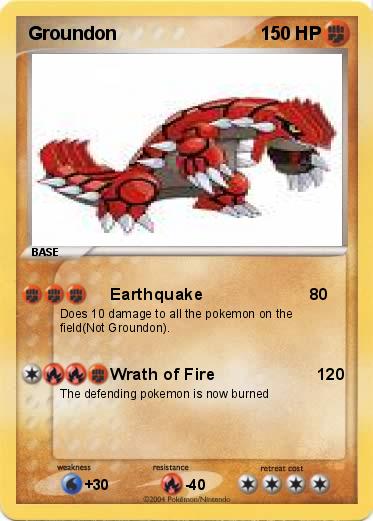 Pokemon Groundon