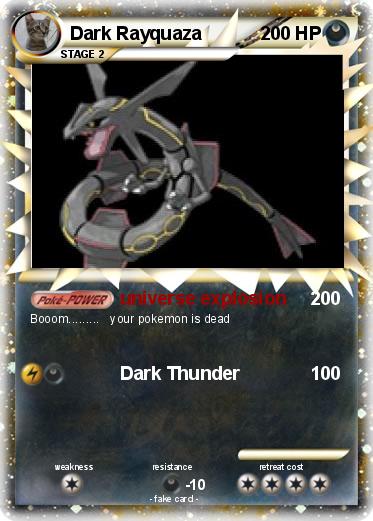 Pokemon Dark Rayquaza