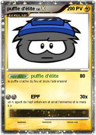 Pokemon puffle d'élite