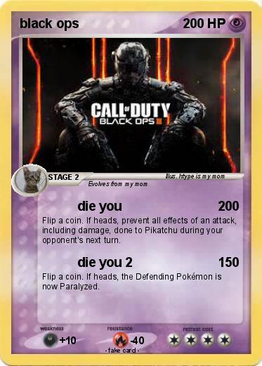Pokemon black ops