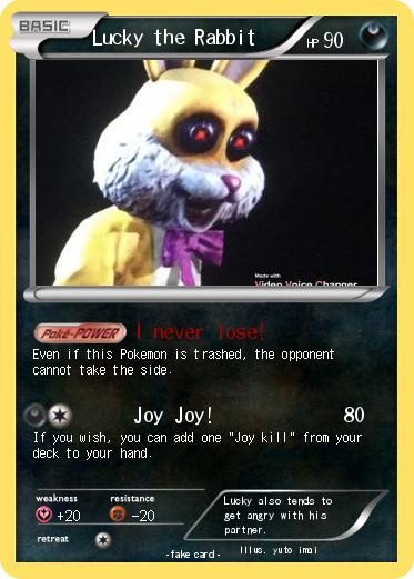 Pokemon Lucky the Rabbit