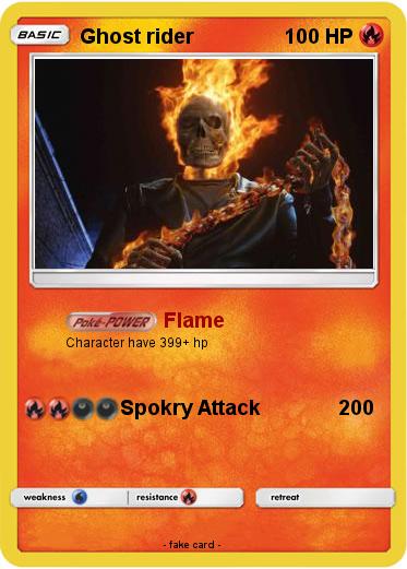 Pokemon Ghost rider