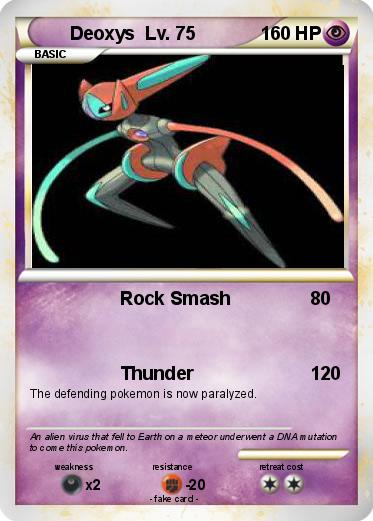 Pokemon Deoxys  Lv. 75