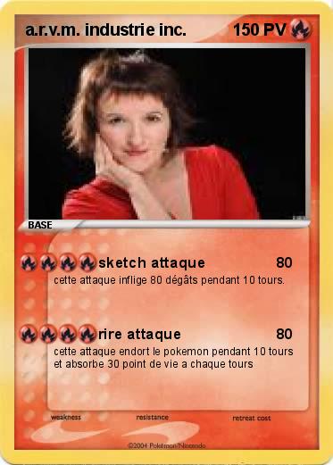 Pokemon a.r.v.m. industrie inc.