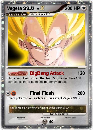 Pokemon Vegeta SSJ2
